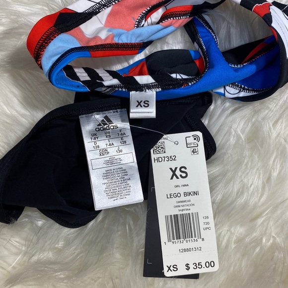 ADIDAS X CLASSIC LEGO® GIRL’S BIKINI NWT - Picture 8 of 11
